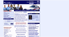 Desktop Screenshot of policequiz.com